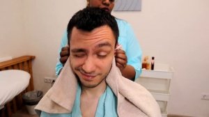 ASMR Cosmic Indian head and neck massage by Bharti