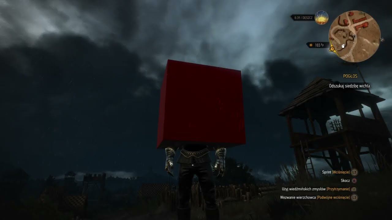 Witcher 3 - Bug RED BOX смотреть онлайн