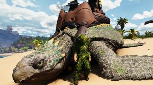 Карта VINTAL - ARK: Ascended. Обзор карты. Приручение дейнозуха, архелона, теризинозавра.