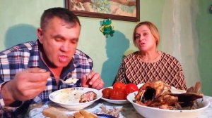 Начинаем представленье начинаем рыбу есть. У нас кроме ужаков нечего нет