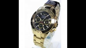 TECHNOS MEN'S Chronograph Quartz WATCH T4B73GB ￥55,000JPY NEW!! [T4B73GB]