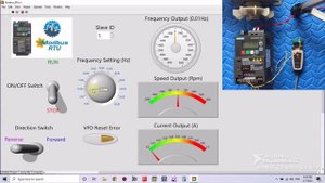 LabView "Modbus RTU" Siemens Sinamics V20