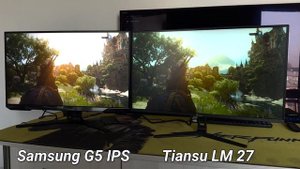 Монитор Samsung G5 IPS S27AG520PI против Tiansu LM 27 2K 240