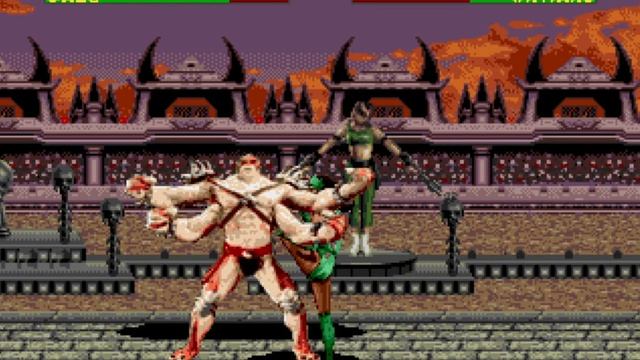 Mortal Kombat II Unlimited - Enhanced Colors - Jade Gameplay [Sega Mega Drive]