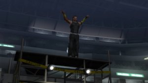 WWE Smackdown vs Raw 2008 Jeff Hardy vs Edge Jeff Hardy Swanton Bomb Of The Stage 2