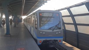 4K | Отправление 81-740/741 "Русич" со станции Улица Горчакова