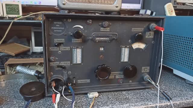 Ремонт и прослушивание радиоприемника Torn E.b. от немецкой радиостанции времен второй мировой войны смотреть онлайн