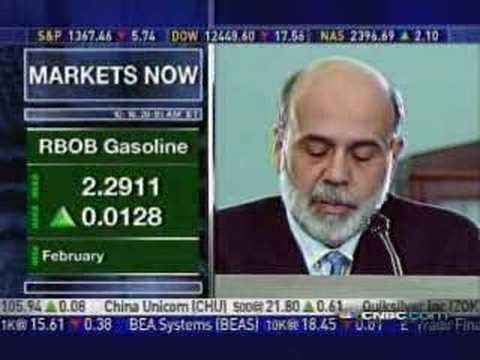 Bernanke Says No Recession; U.S. Economy Will Show 'Resilien смотреть онлайн