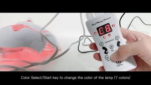 OEM 7 Color LED Photon Face and Neck Beauty Masks Skin Rejuvenation 192 Lamp Beads