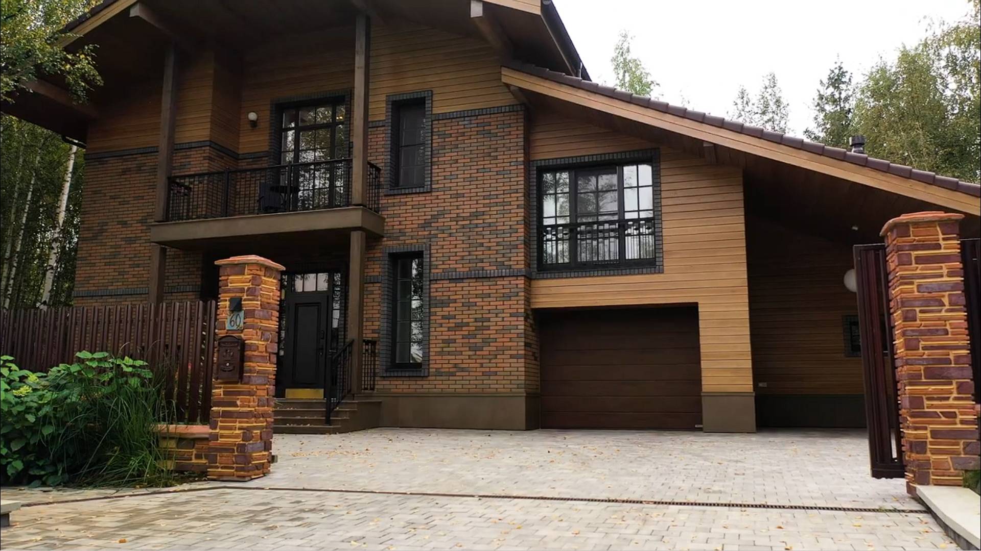 Реализованный «под ключ» загородный дом в КП Руза Фэмили Парк смотреть онлайн