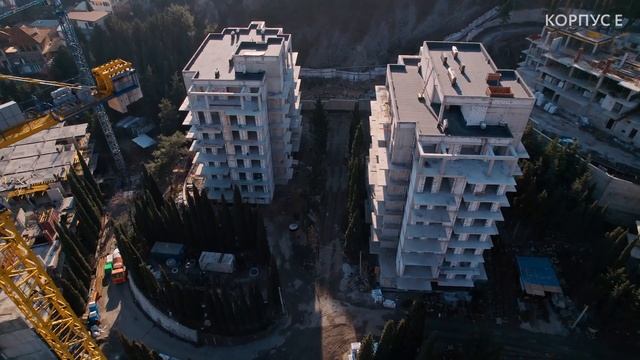 Ход строительства More.Yalta. Январь 2023