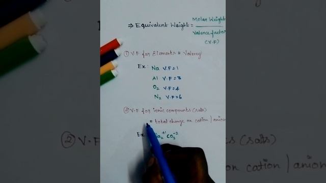 Formula of Equivalent Weight(||) #chemistryclass12tutorial #neet #chemistrytricks #equivalentweight