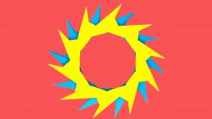 Сюрикен оригами