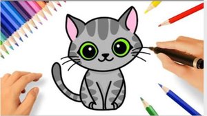 КАК НАРИСОВАТЬ КОТА ЛЕГКО