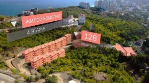 Локация ЖК «Ласка», г. Алушта