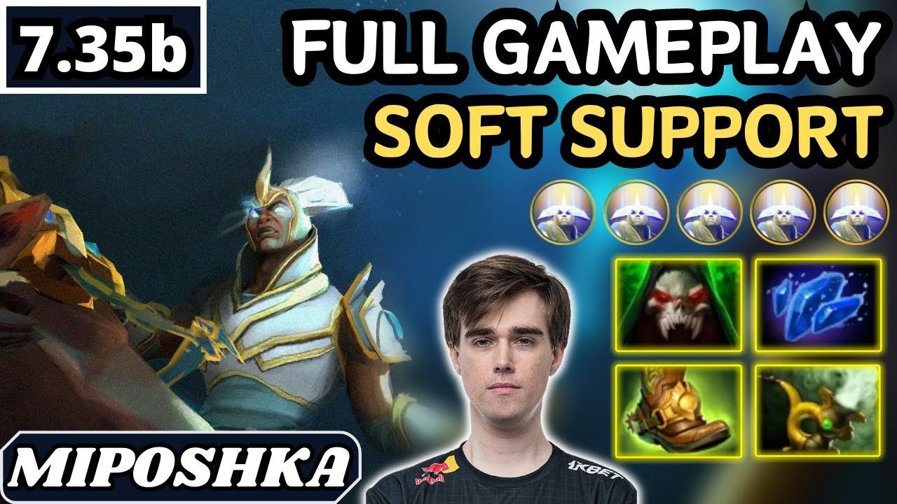7.35b - Miposhka CHEN Soft Support Gameplay - Dota 2 Full Match Gameplay смотреть онлайн