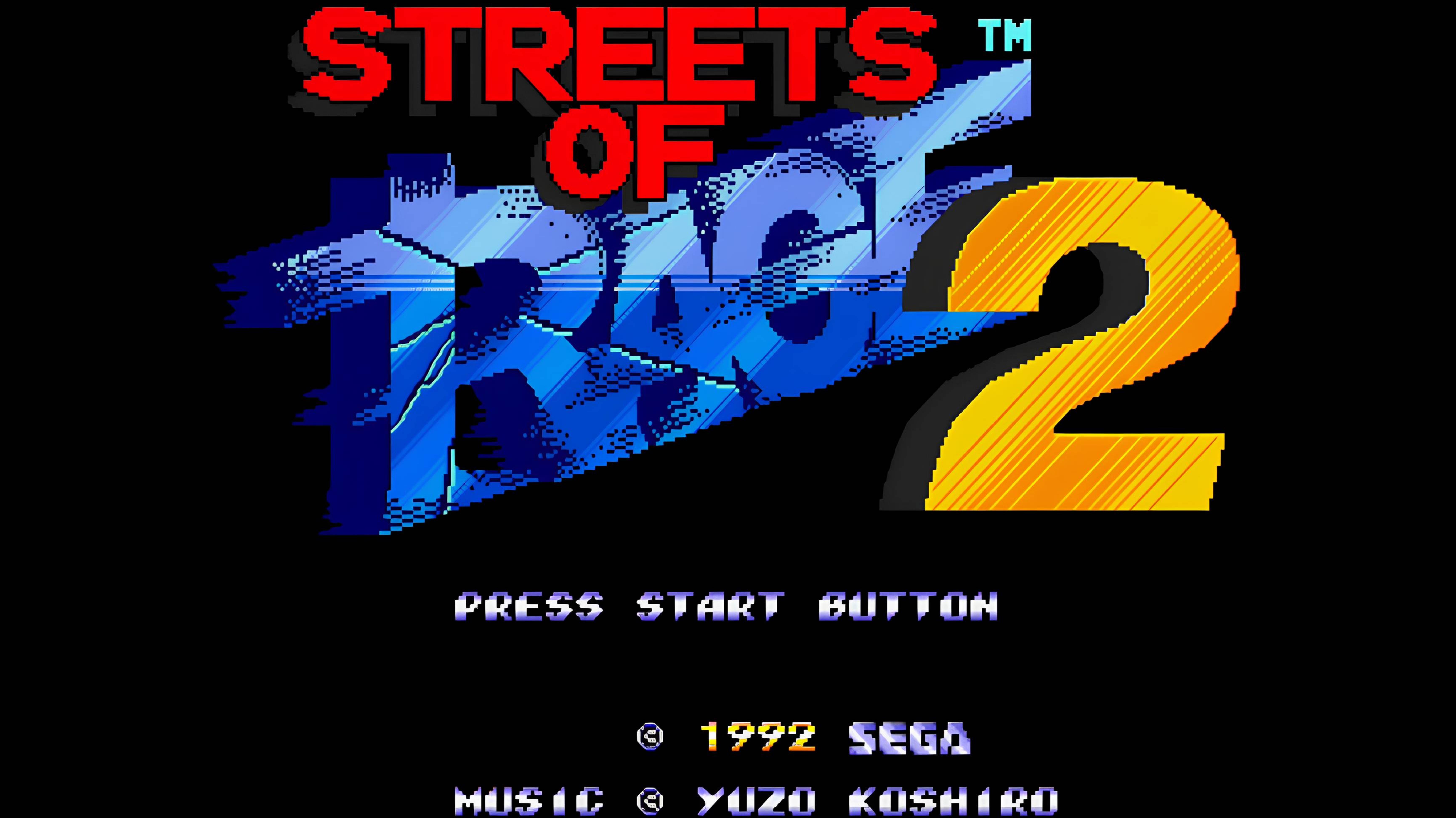 Streets Of Rage 2 (Sega) - Полное Прохождение