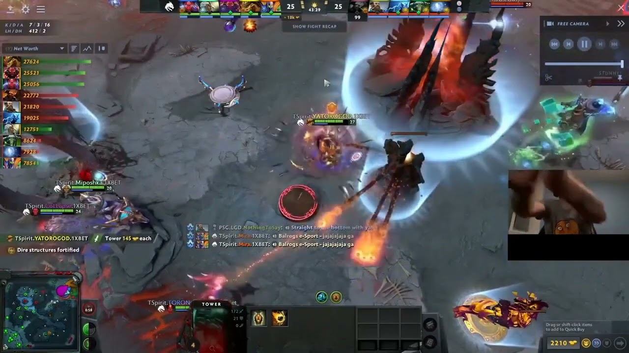 Реакция Папича на победу SPIRIT PGL Arlington Major 2022