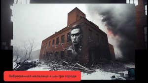 Заброшенное историческое здание в центре города