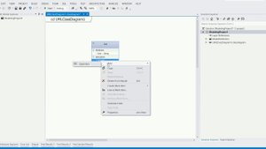 How to design UML class diagram and generate c sharp code using visual studio