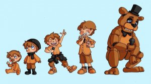 5 Ночей С Фредди  Как росли и менялись FNaF