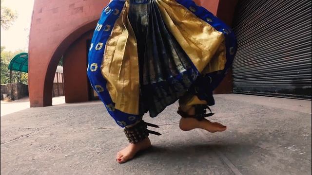 Mere dholna sun || Footwork || Bharatnatyam dance.... ❤❤❤