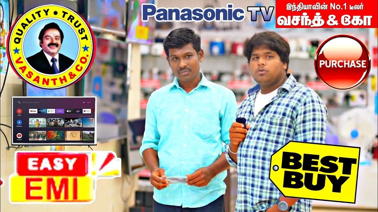 Vasanth & co Cuddalore TV Purchase | Panasonic TV 55 LX 710 DX Tamil | EASY EMI | BEST BUY смотреть онлайн