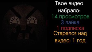 Твое видео набрало ..... /// Псих. Лица Geometry Dash