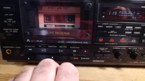 Sony TC-WR950, топ двухкассетник