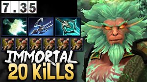 Monkey King Gameplay with 20 Kills and Mjolnir - Dota 2 Ringmaster