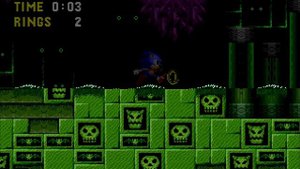 Sonic Halloween (2020) - Hack of Sonic the Hedgehog [Sega Mega Drive]