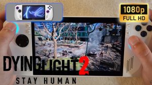 ASUS ROG Ally | Dying Light 2 | 1080p | FSR 2 - Low settings