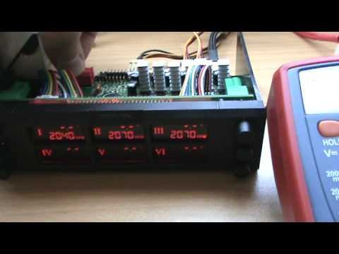 Test of how Reeven Six Eyes fan controller work made for www.DVTests.com смотреть онлайн