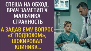 Спеша на обход, врач заметил у мальчика странность… А задав ему вопрос с подвохом, шокировал клиник