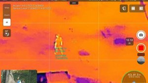 Квадрокоптер Autel Alpha с подвесом DG-L35T - тест тепловизора