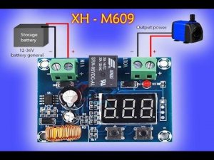 XH-M609 DC OverDischarge Battery Protection Precise Undervoltage Protection Module Board | ENGLISH