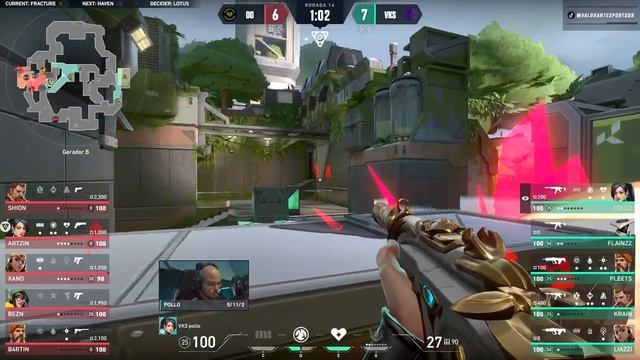 Vivo Keyd Stars x 00Nation (Mapa 1: Fracture) | VALORANT Challengers Brazil смотреть онлайн