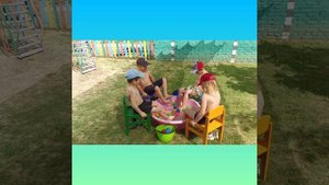 Закаливание детей летом.