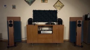 Сравнение звучания Audio Physic Tempo установленных на IsoAcoustics Gaya III / родные шипы / без ВР