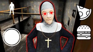 ЗЛАЯ МОНАХИНЯ СОСЕД ГРЕННИ вернулась - Nun Neighbor Granny Escape