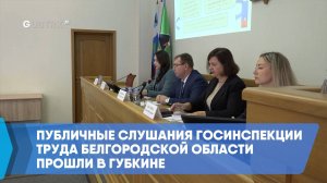 Публичные слушания Госинспекции труда Белгородской области прошли в Губкине