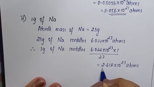 Which one of the following will have the largest number of atoms? | CHAPTER 1 | NCERT | CLASS 11