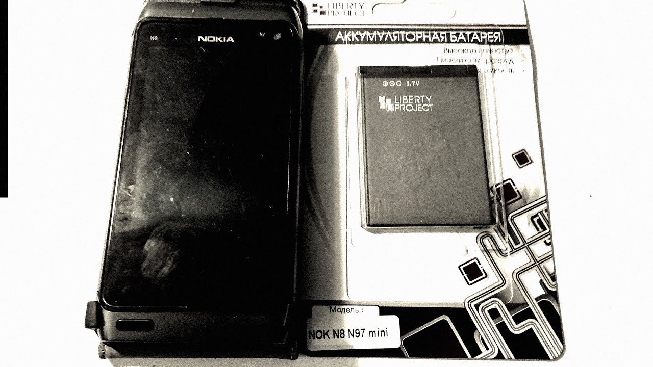 Скоро меняем аккум. на телефоне Nokia N8 с AliExpress смотреть онлайн
