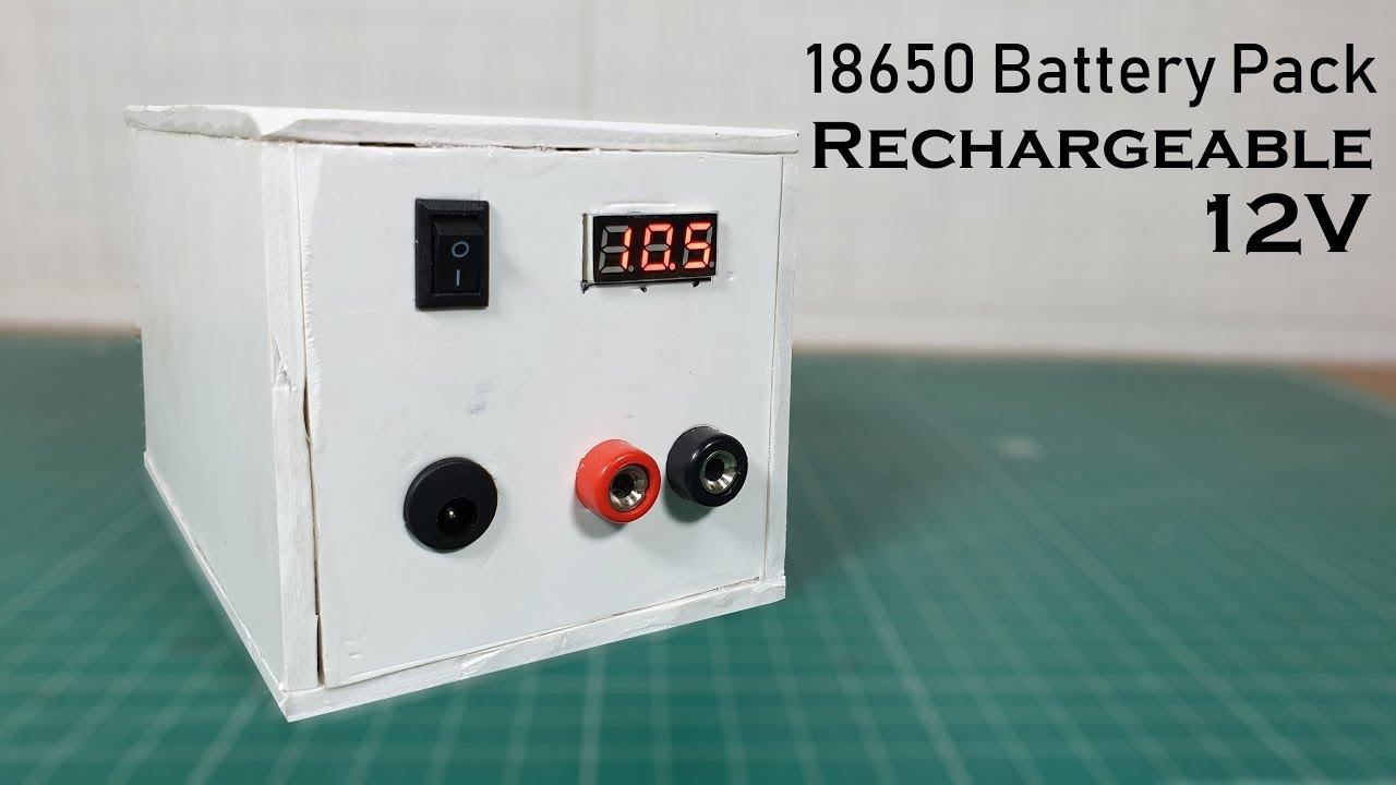 12v Battery Pack | Power Supply | Rechargeable смотреть онлайн
