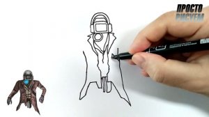 Рисуем раненый Камерамен