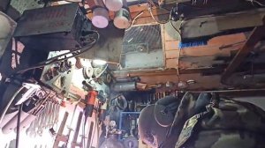 Вытяжка в гараж  из старого кондиционера