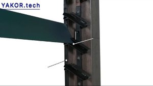 YAKOR.tech Поворотный механизм для уличных жалюзи