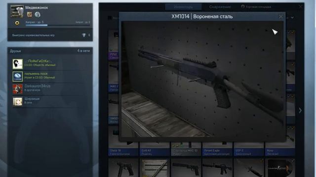 Мой инвентарь в Cs Go! смотреть онлайн