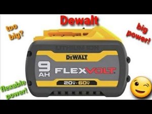 DeWalt FLEXVOLT DCB609 60 V 9 Ah Lithium-Ion Battery