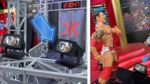 Mini STAGE LIGHTS for WWE Action Figures